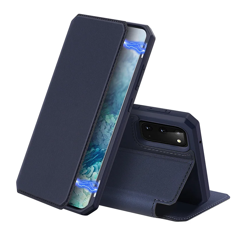 Чехол для Samsung Galaxy S20 Plus Ultra чехол DUX DUCIS SKIN X с магнитной застежкой из кожи + ТПУ