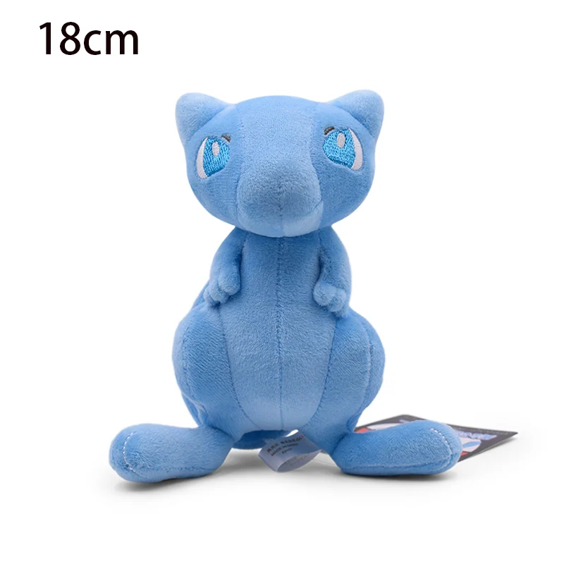Mew Пикачу Lapras Jigglypuff Dragonite Snorlax Psyduck Дитто Сквиртл Бульбазавр, Чаризард, Togepi Cubone плюшевая игрушка мягкие плюшевые куклы - Цвет: Mew