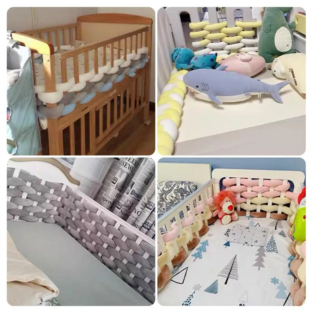 Бортики в кроватку для новорождённых: фото необычных вариантов оформления детских спальных мест