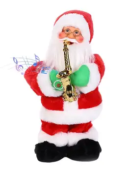 

Saxophone Santa Claus Christmas Gift Doll Pendant Decoracao Para Casa Natal Christmas Decorations For Kids