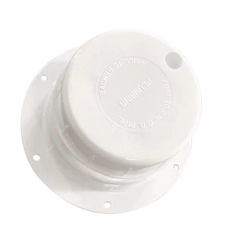 

Rv Plumbing Vent Cap White Plastic Roof Cover for Trailer Camper 1 To 2 3/8 Inch