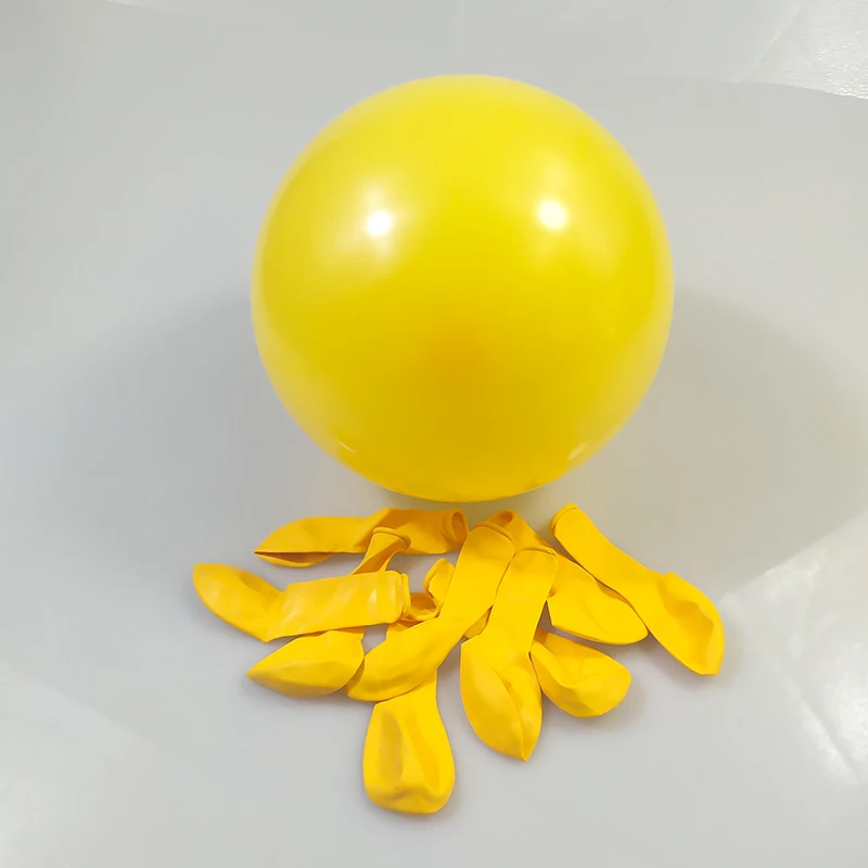 20pcs Yellow Red Blue Pink Balloons Birthday Party Custom Wedding Decoration Candy Color Rainbow Baby Shower New Year Balloon | Дом и сад