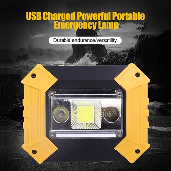 

Hight Quality USB Charging Glared Portable Emergency Light LED Portable Multifunction Floodlight S7 #5
