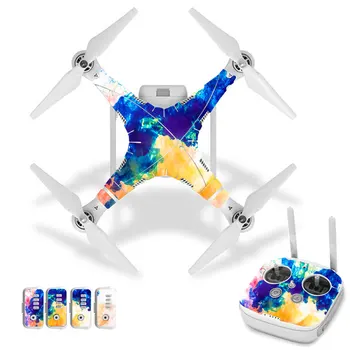 

Colorful Style Vinyl Skin Sticker for DJI Phantom 3 Drone And Remote Controller 0196