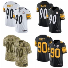 Все сшитые Питтсбург качественные мужские Steelers T. J. Watt Джерси