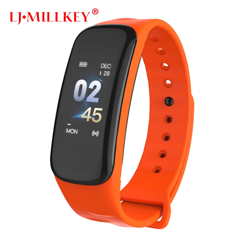 

Smart Bracelet Color Screen Blood Pressure Fitness Tracker Heart Rate Monitor Smart Band Sport for Android IOS