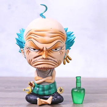 

One Piece Roronoa Zoro Old Man Winebottle Sitting Ver. PVC Figure Collectible Model Toy Brinquedos Figurals