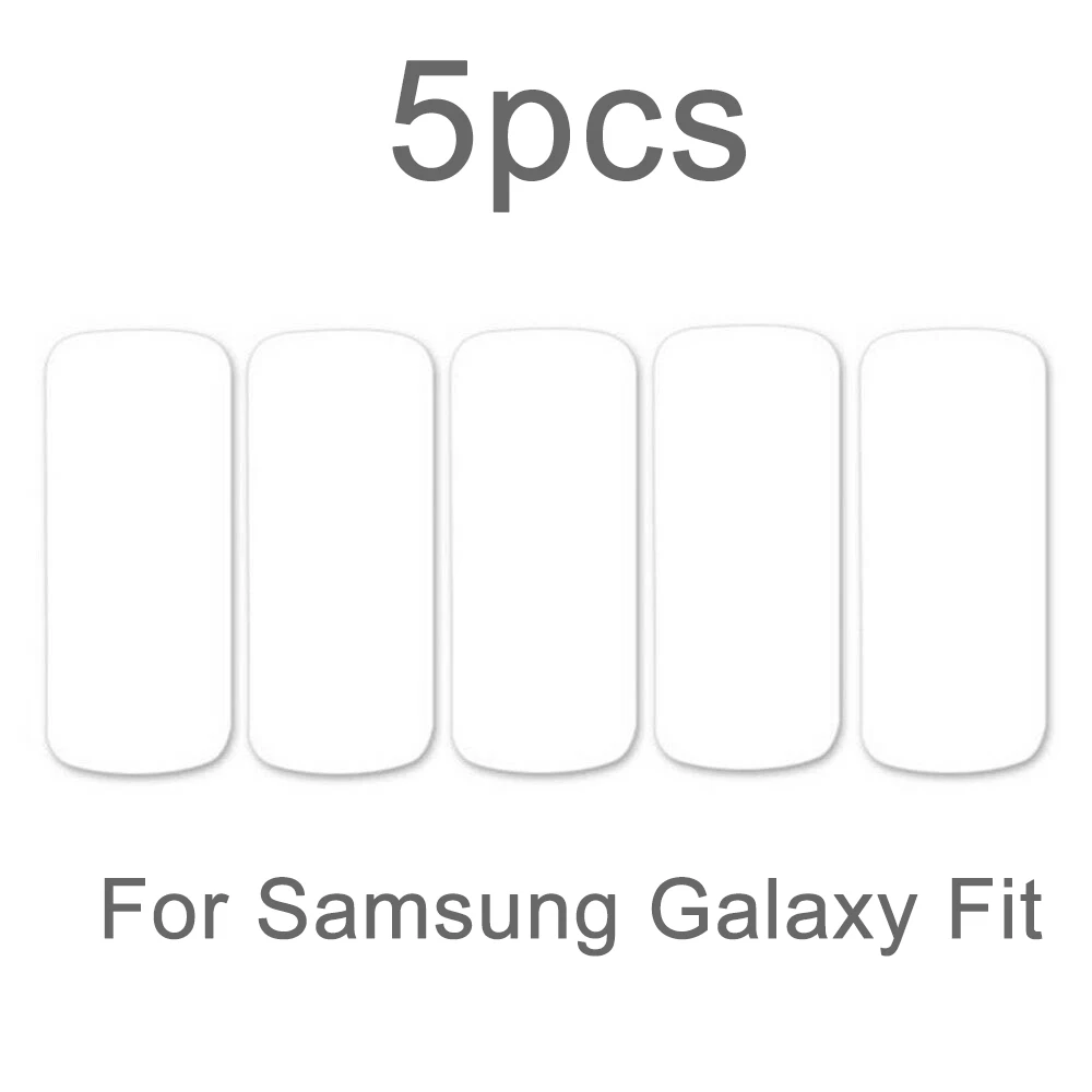 Новая 5 шт ТПУ Мягкая умная Защитная пленка для часов ультра тонкая пленка против царапин Закаленное стекло пленка для samsung Galaxy Fit& Fit E - Цвет: Galaxy Fit