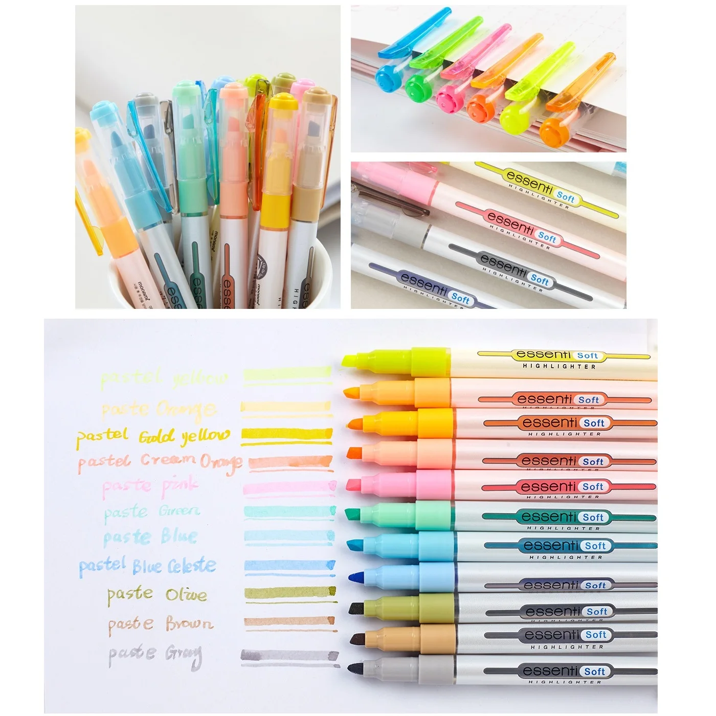 School Supplies Pastel Color Highlighter