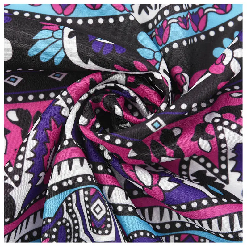 New Round Print Bohemian Mandala Tapestry Wall Hanging Picnic Beach Towel Blanket Purple Elephant Mandala