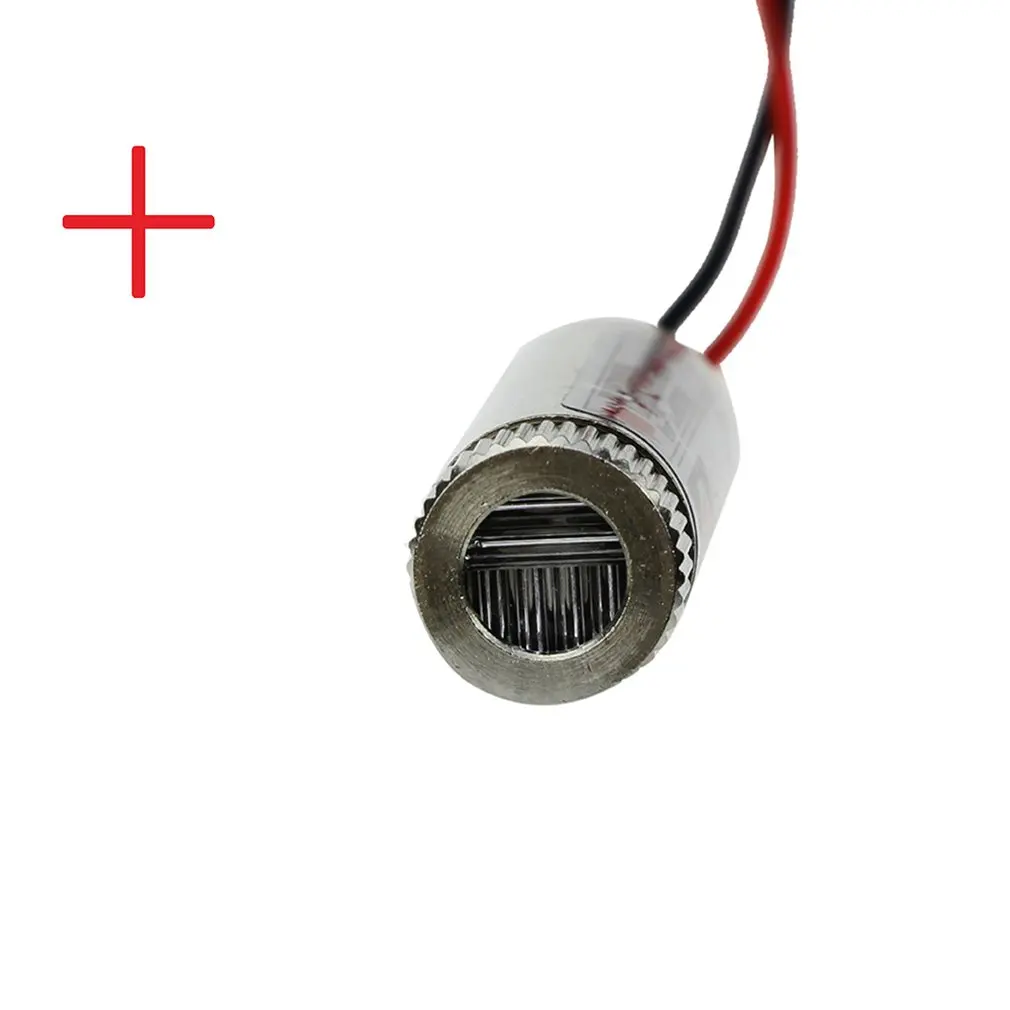 650nm 5mw Red Dot /Cross Laser Module Head Glass Lens Can Focus On Industrial Grade Focus Adjustment Laser Head