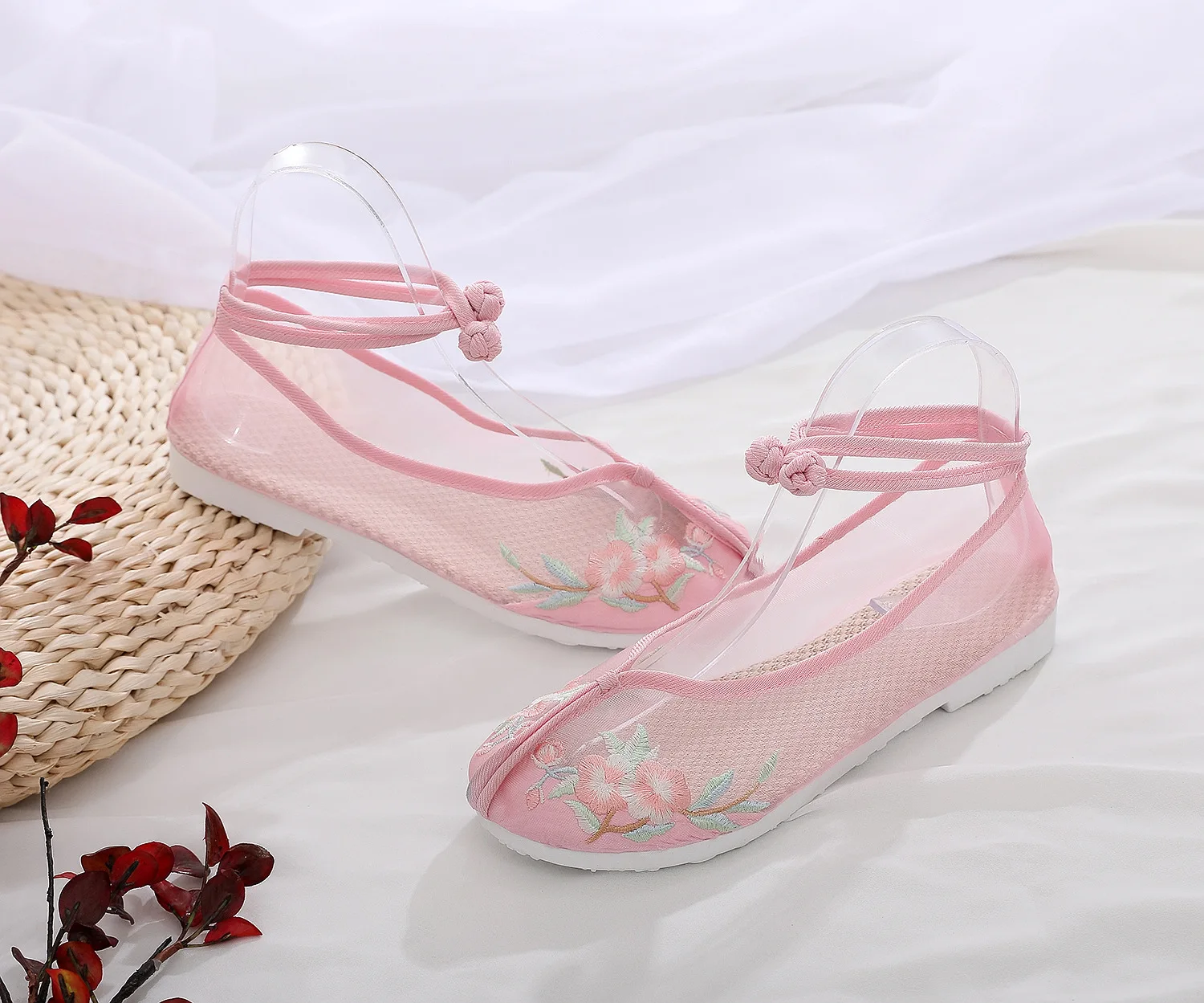 Veowalk/сезон лето; в мозаичном стиле; дизайн Для женщин хлопковая балетная обувь на плоской подошве, платформы элегантные женские Повседневное обувь с ремешком на щиколотке Удобная обувь