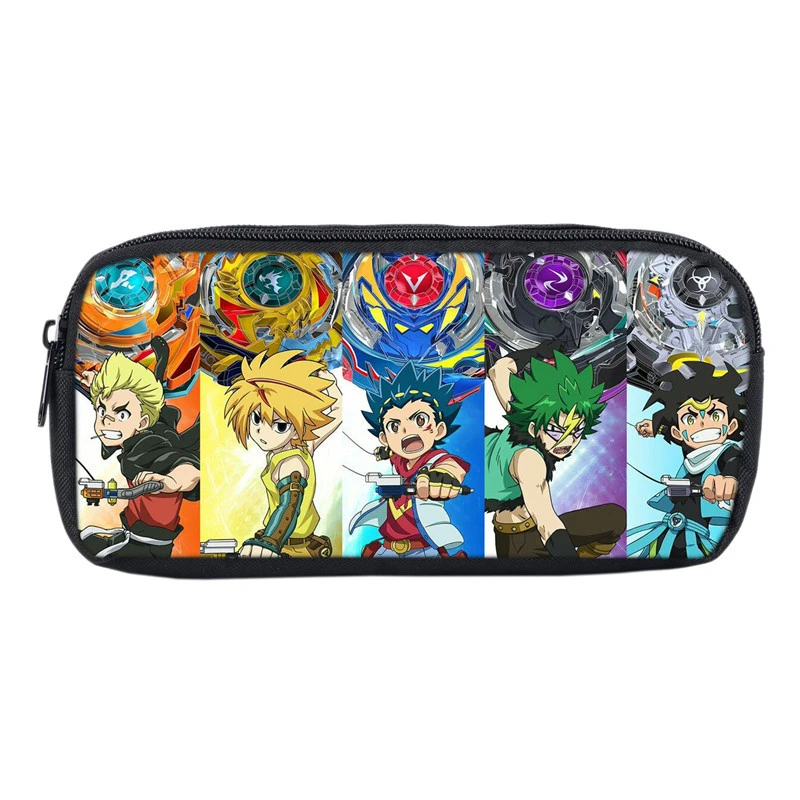 3D Mochila Beyblade Burst пенал игра школьные принадлежности для детей канцелярские принадлежности косметический Органайзер для косметики сумка для хранения Sac Dos - Цвет: 2