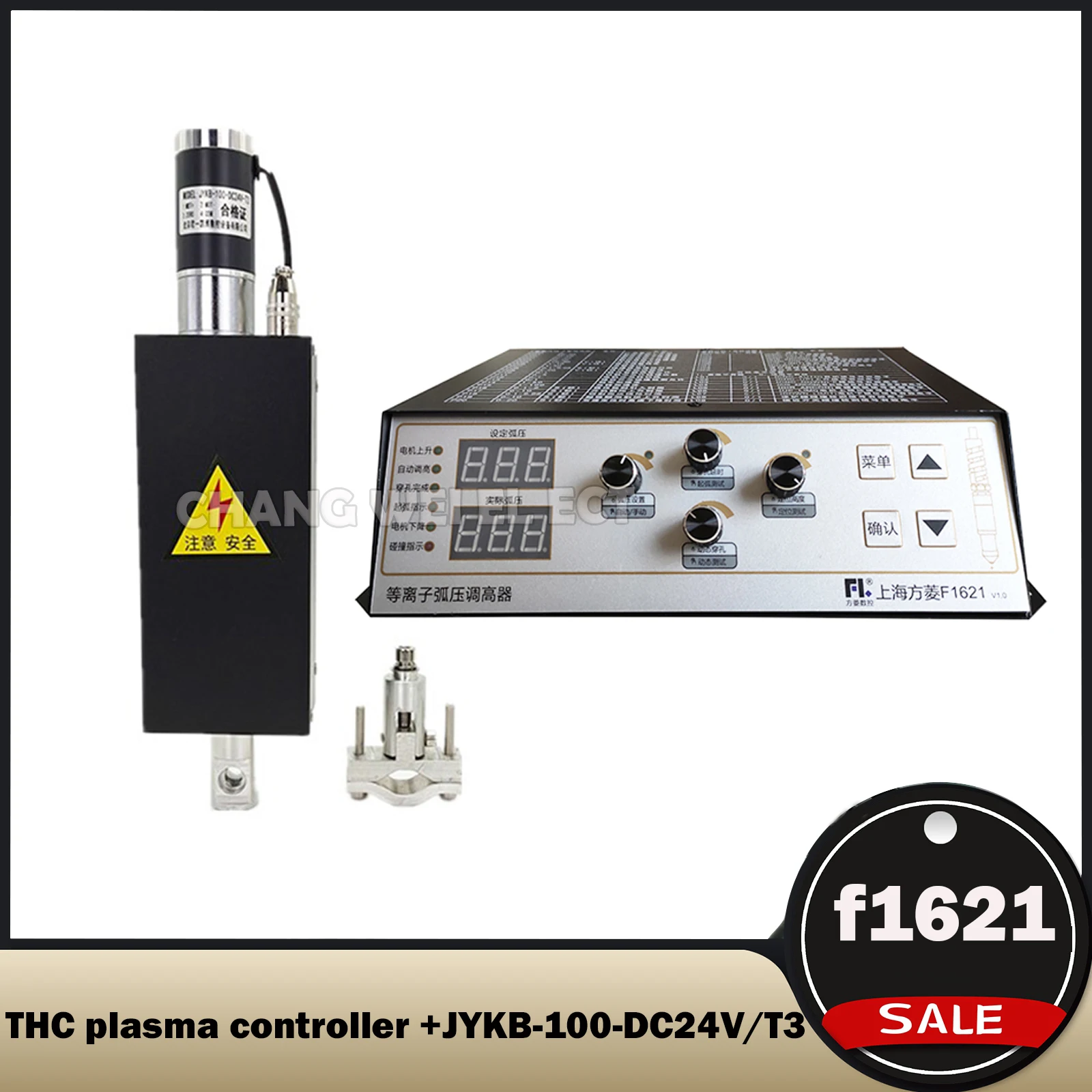 Contrôleur De Hauteur THC F1621 Pour Torche Plasma + 2 Tubes LED Numériques - Neuf
