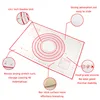 Kneading Dough Mat Silicone Baking Mat Pizza Cake Dough Maker Pastry Kitchen Cooking Grill Gadgets Bakeware Table Mats Pad Sheet 4