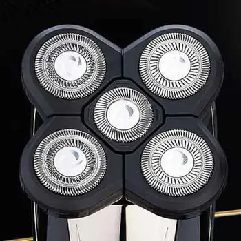 

Dry and Wet USB Charging Multi-purpose Electric Shaver Men Razor 5-knife Head Waterproof Rechargeable Beard Knife 19QE