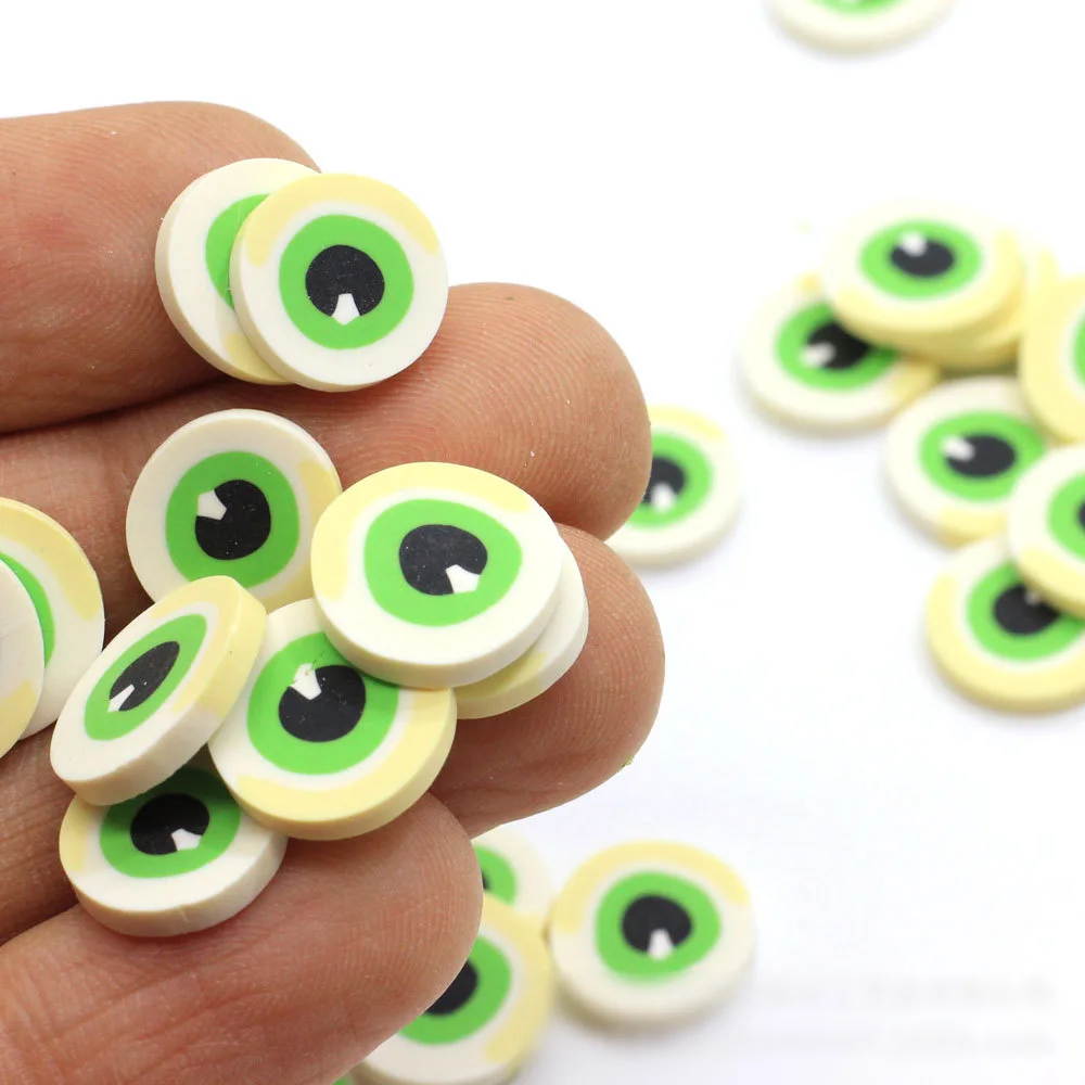 as picture show 20 г Мини 3D Fimo красочные Ломтики Полимерная мягкая глина разбрызгивает для поделок DIY десерт торт украшения DIY Советы 2*12*12 мм - Цвет: as picture show