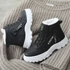 2022 New Winter Snow Boots Women's Shoes Warm Platform Chunky Boots White Black Casual High-top Shoes Women Ankle Boots Female ► Photo 3/6