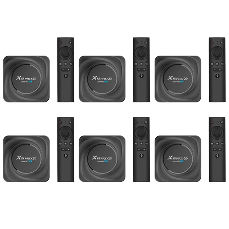 X88 PRO 20 ТВ коробка RK3566 Quad-Core Android 11 медиа-бокс 2 4G /5G Wi-Fi Bluetooth 4 компьютерной приставки