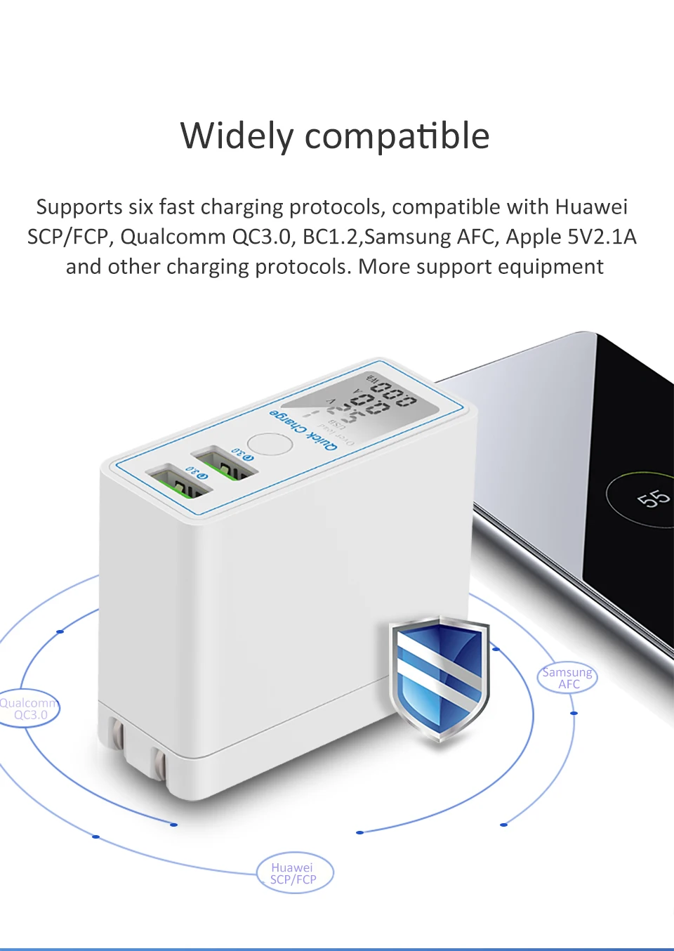 universal travel Charger car usb phone quick 3.0 charging carregador portatil fast charge adapter quick 3.0 chargeur tablet qc