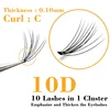 QSTY Fashion 60pcs Professional Makeup Individual Cluster Eye Lashes Grafting Fake False Eyelashes Free Shipping ► Photo 2/6