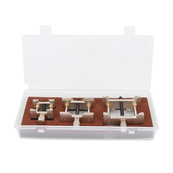 

3Pcs/Set Watch Movement Holder, Metal Watch Movement Fixed Base Holder Watchmaker Accessories Repairing Tool