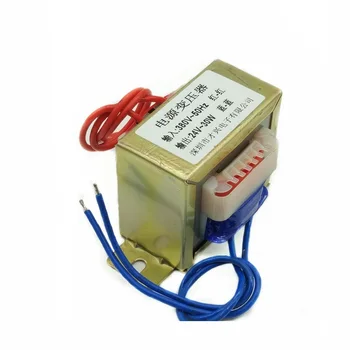 

EI66-30W Power Transformer DB-30VA 30W 380V to 24V AC AC24V 1.25A Power Frequency