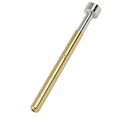

100 Pcs 3.98mm Flat Tip 33mm Length Spring Probes Pins