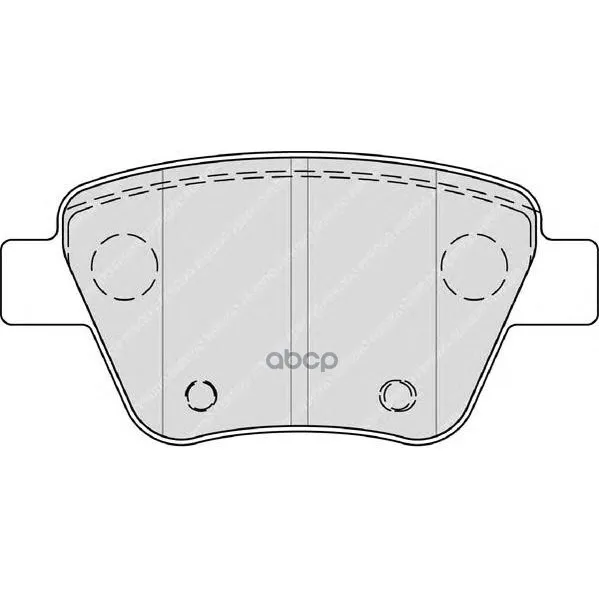 Колодки Тормозные Skoda Octavia 04-/Superb 08-/Vw Caddy/Touran 10- Задние Ferodo Fdb4316 Ferodo арт. FDB4316