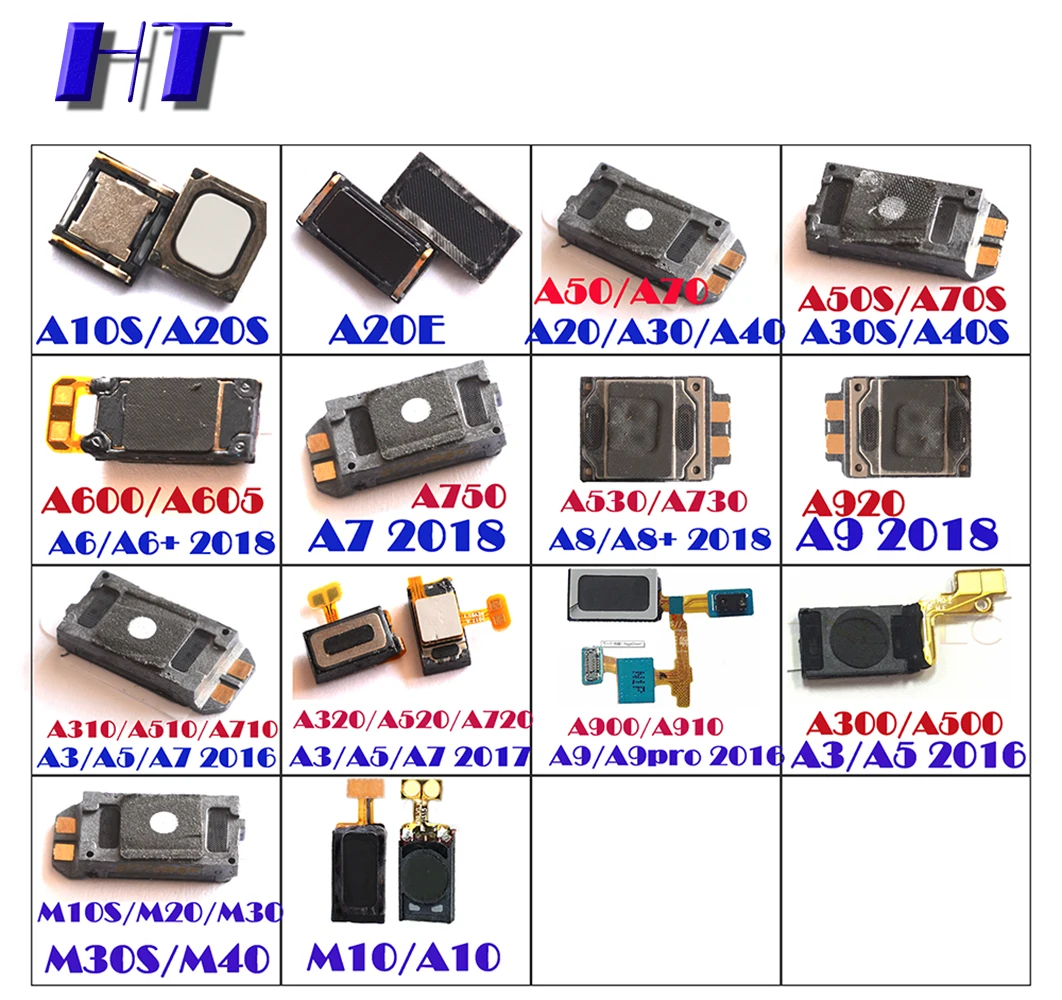 Приемник динамика для Galaxy A10S A20 A20S A30S A40 A50 A50S A70 A3 A5 A6 A7 A8 A9 2015 2016 2017 2018 M10 M20 M30