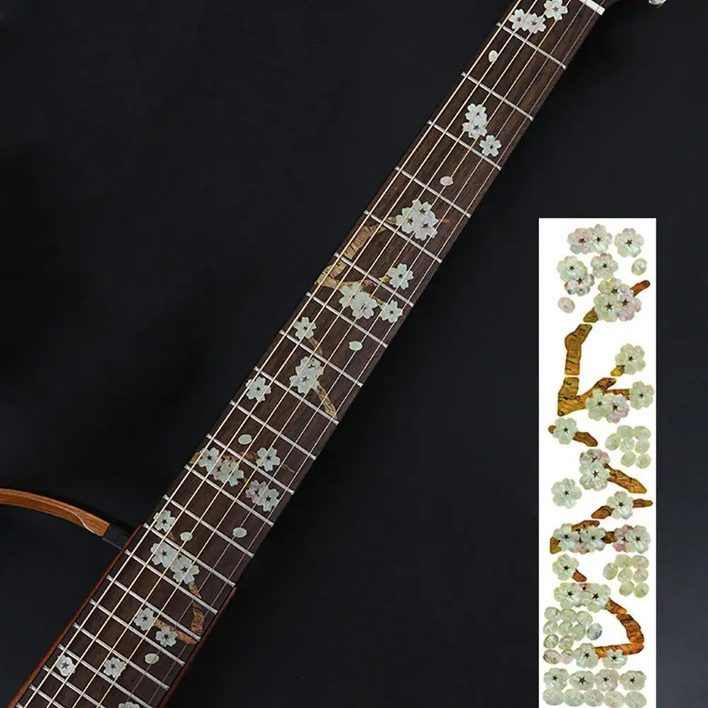 Наклейка гриф инкрустация наклейки Электрический Flanger бас украшения Flangerra