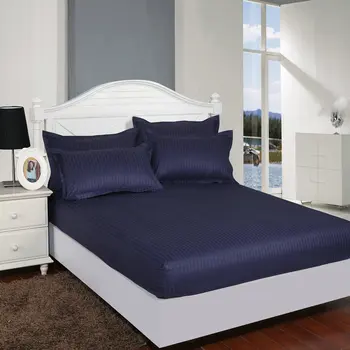 

Cotton Solid Bed Sheets Fitted Sheet Elastic Mattress Cover Bed Linen Bedspread Twin Queen King Size Bed Sheet No Duvet Cover