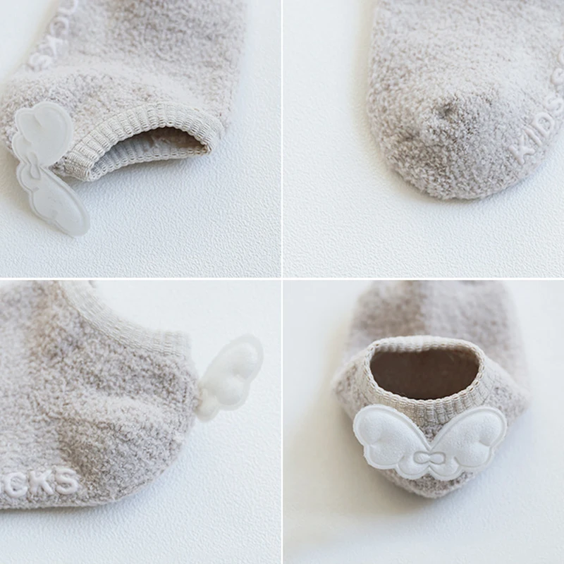 Comfortable Baby floor socks Girls Boys Cute Cartoon Non-slip Toddler Elastic Socks First Walker Shoes for Newborns 1-3 years