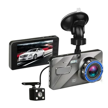 

A2 4-inch 1080P Full HD Dual-lens Vehicle Traffic Recorder Car DVR Car Charger Rearview camera For Automobile
