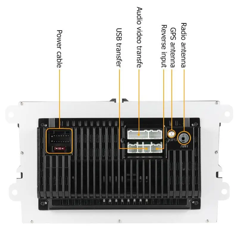 Android 9,0 Автомобильная gps навигационная камера с двумя экранами дисплеями Bluetooth WiFi 9 дюймов в приборной головке