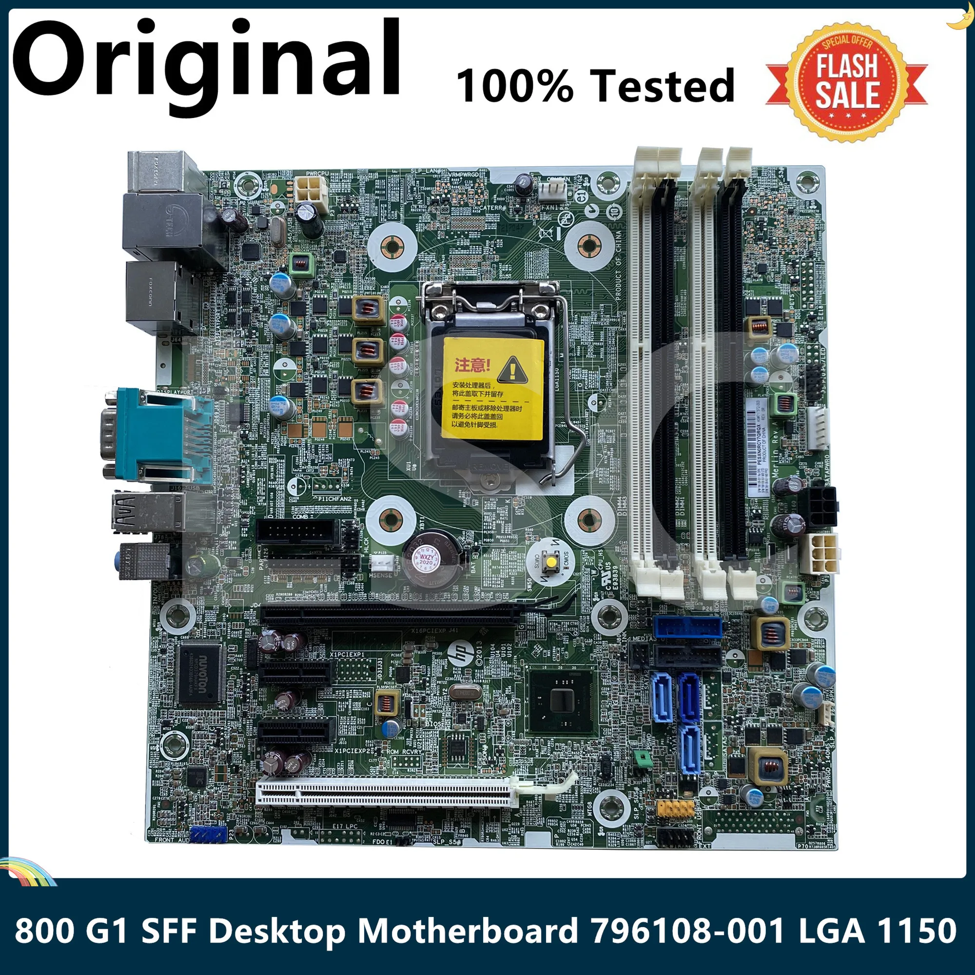 Lsc For Hp Elitedesk 800 G1 Sff Desktop Motherboard 796108-001 796108-601  717372-003 Q87 Lga 1150 100% Tested - Laptop Motherboard - AliExpress