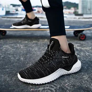 

maa MEN Casual Shoes Fashion Breathable Walking Mesh Flat Shoes Sneakers men 2019 New Trend Fashion Cheap Lace Up Color#CA2nd001