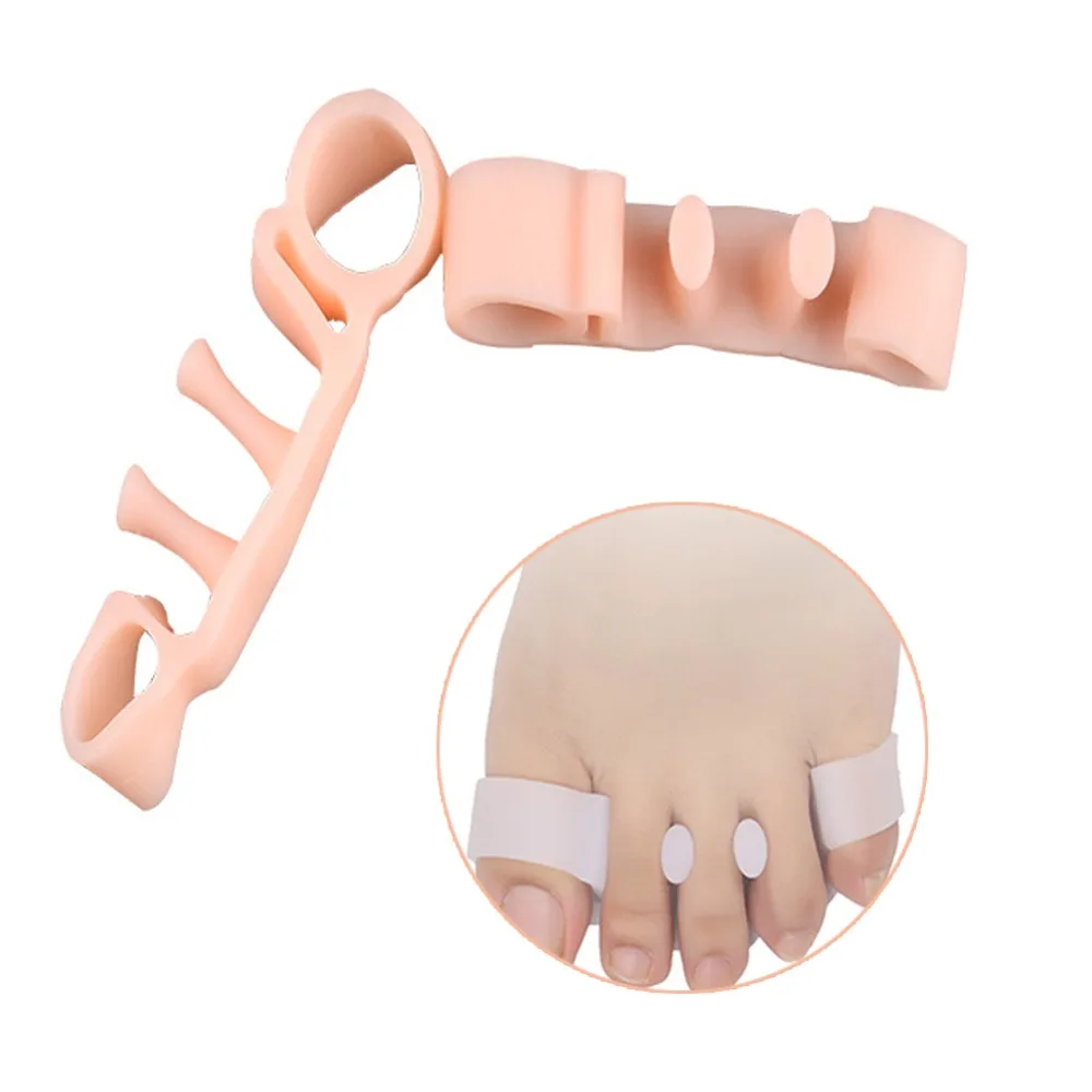 1 пара корректоров ног Силиконовые серьги Bunion косточка на большом пальце предотвращающие волдыри инструменты для ногтей мягкие защитные корректирующие инструменты для ног