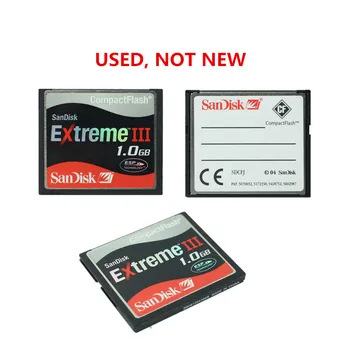 

Original Sandisk Extreme III 1GB CompactFlash Card 1GB CF Memory Card