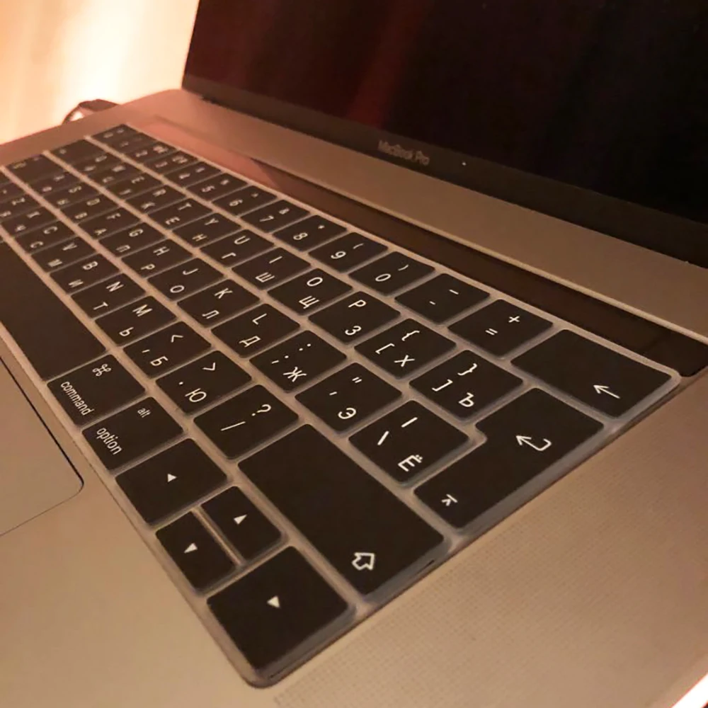 rússia ucrânia ue eua macio silicone teclado capa protector pele para macbook pro ar