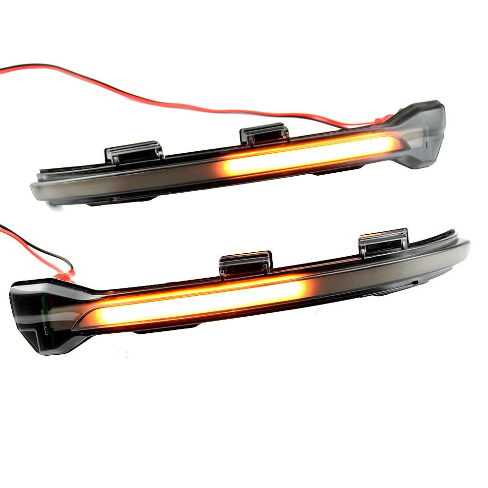 Dynamic LED Turn Signal Crystal for VW Golf MK7.5 GTI 7 7.5 R Rline GTD MKVII Mirror Light arrow