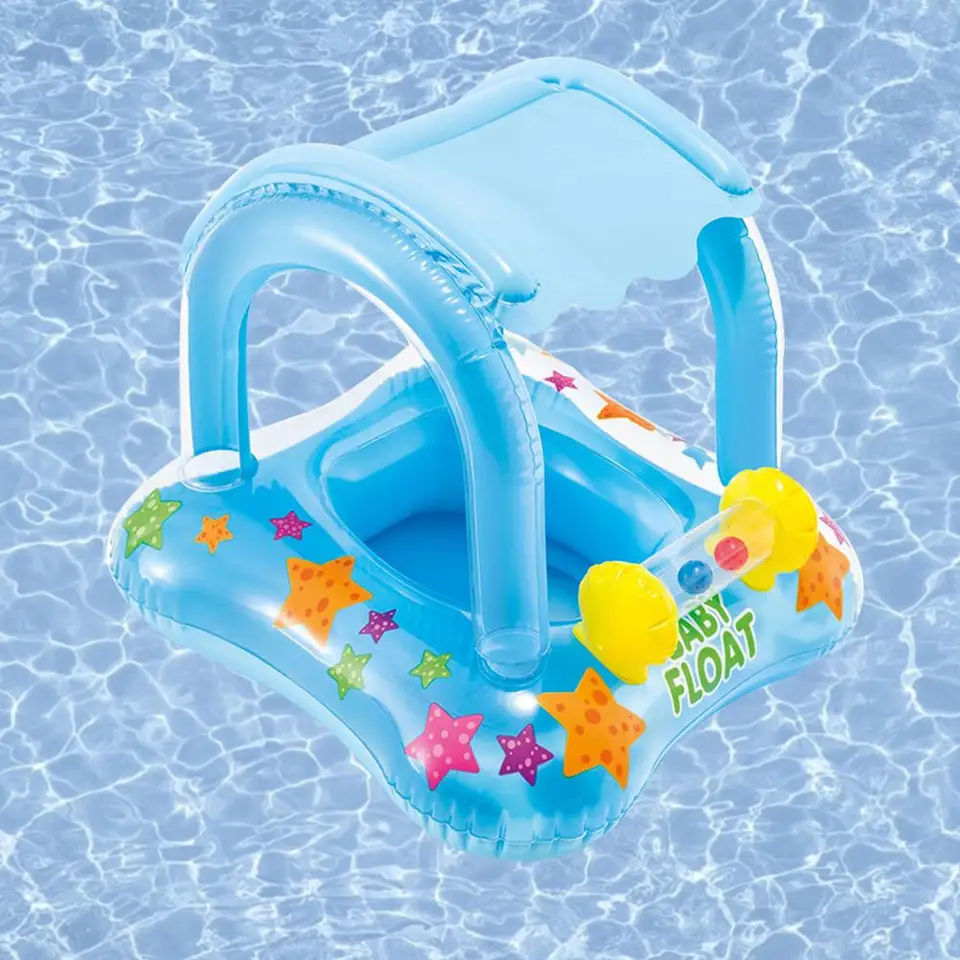 baby swim float with canopy