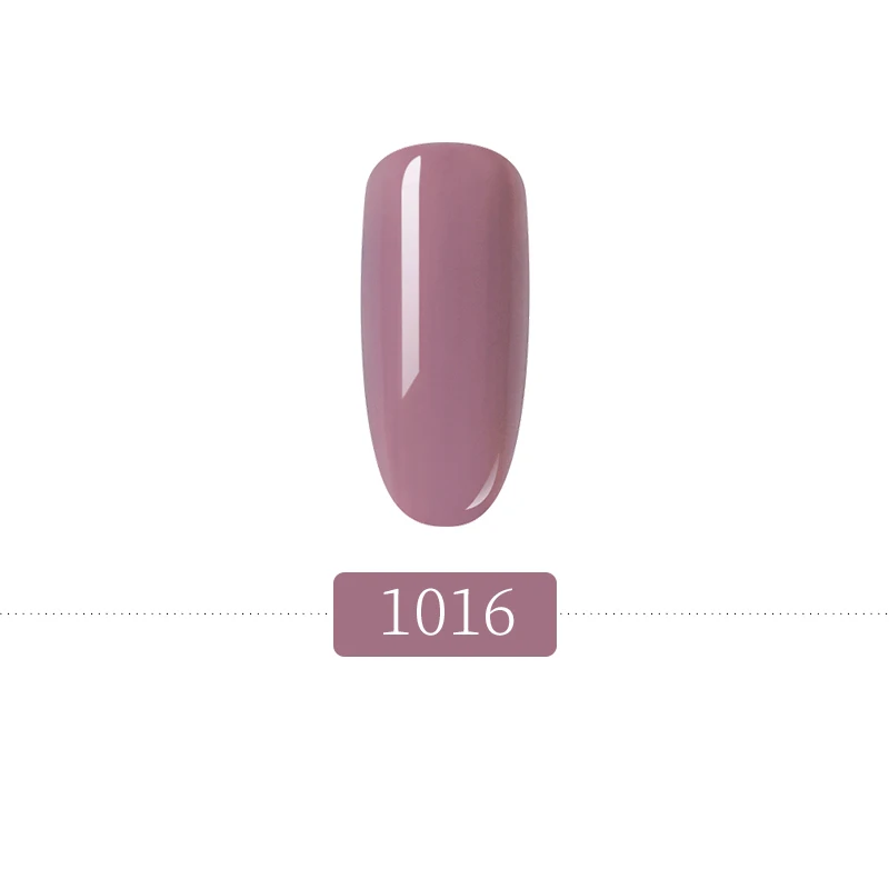 HNUIX 7,3 мл Краска гель лак розовый разноцветный Гель-лак для ногтей Набор лаков для самостоятельного маникюра верхняя основа пальто Hybird дизайн ногтей праймер - Цвет: 1016