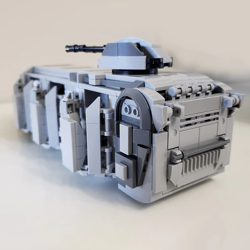 MOC ITT Imperial Troop Transport Car Model Building Block Bricks Assemble Toy de 