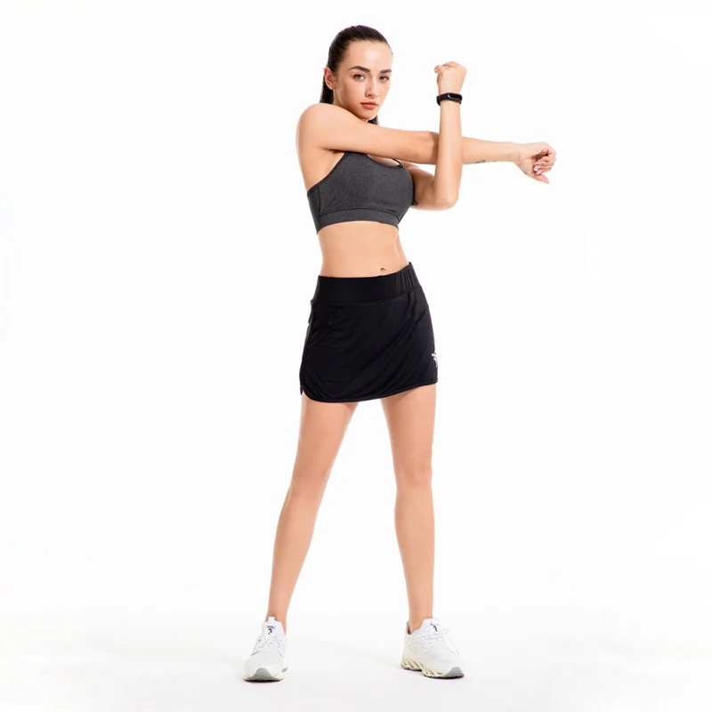 Женская Спортивная юбка для бега и тенниса для занятий спортом летние спортивные короткие мини-юбки