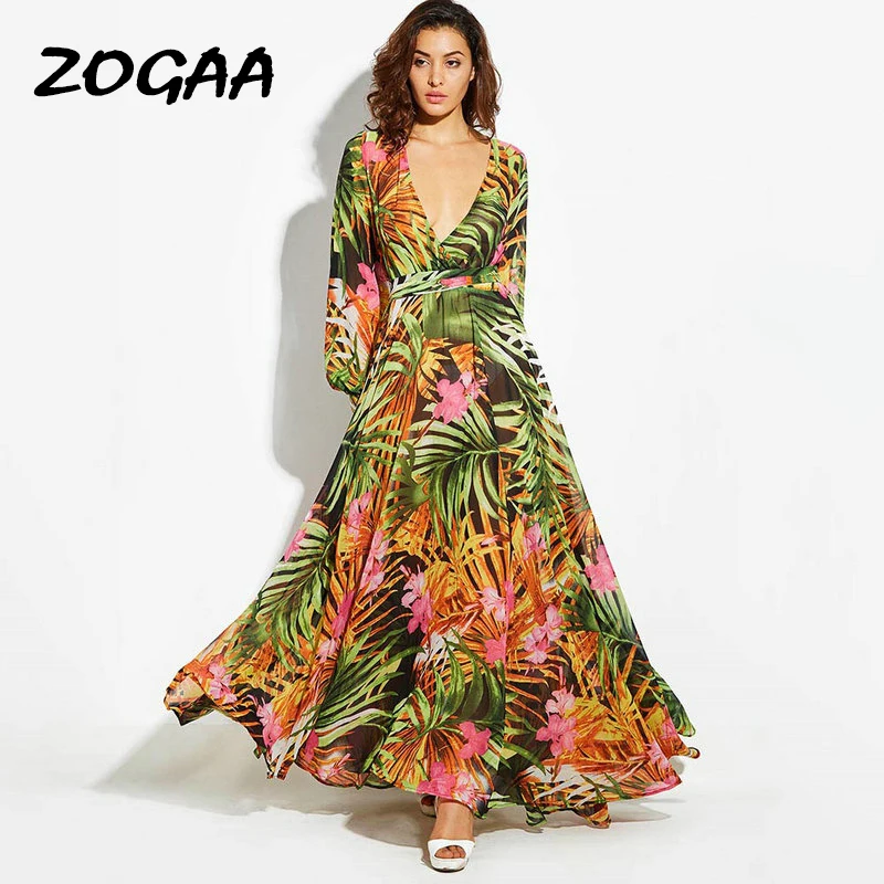 tropical formal dress