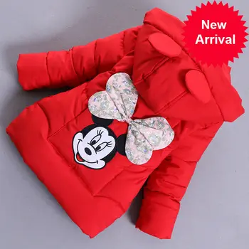 

down Girls parkas winter kids cute thick warm outerwear clothes for baby girls children fashion hoodies coats girls jcakets