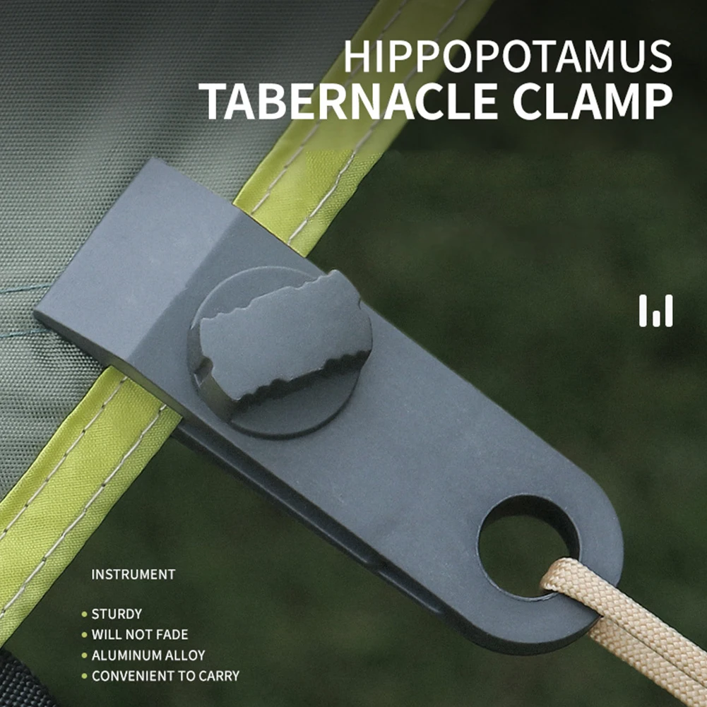 Nylon Outdoor Tent Windproof Clamp Tighten Strengthen Canopy Awning Clip Tent Fixed Buckle 1/10/20pcs Camping Tools