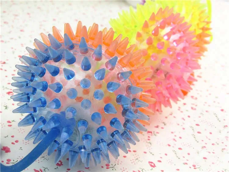 Double Color Massage Ball Rainbow Flash Light Gift Toys For Children 2021 | Игрушки и хобби