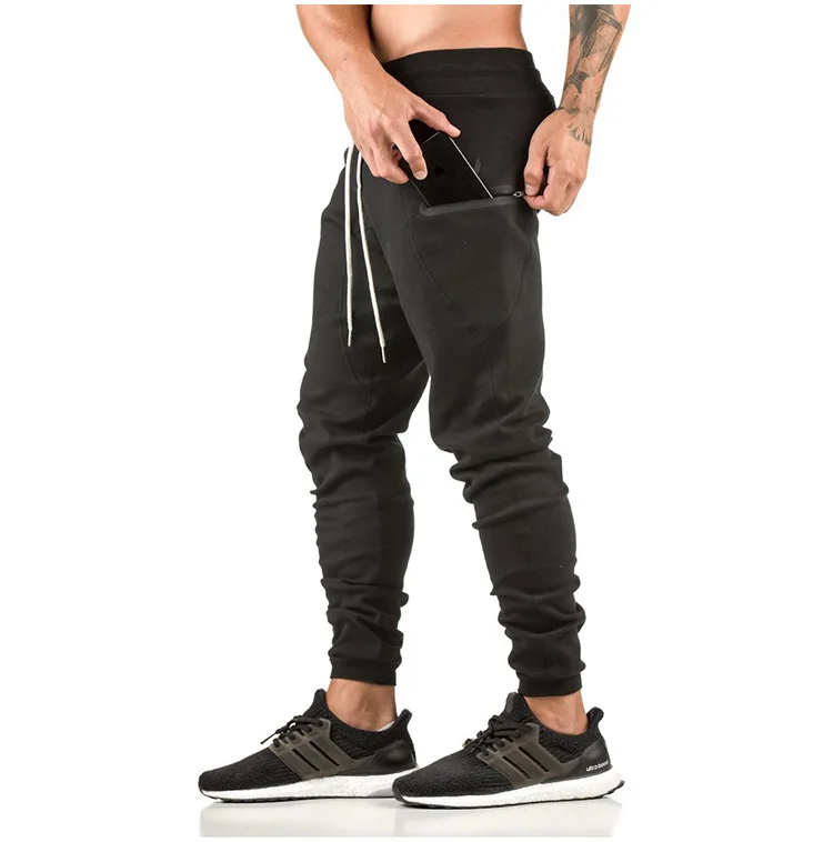 

Muscle Dr. Brothers Men New Style Slim Fit Cotton Sports Training Fitness Trousers Breathable Fashion Men's Trousers